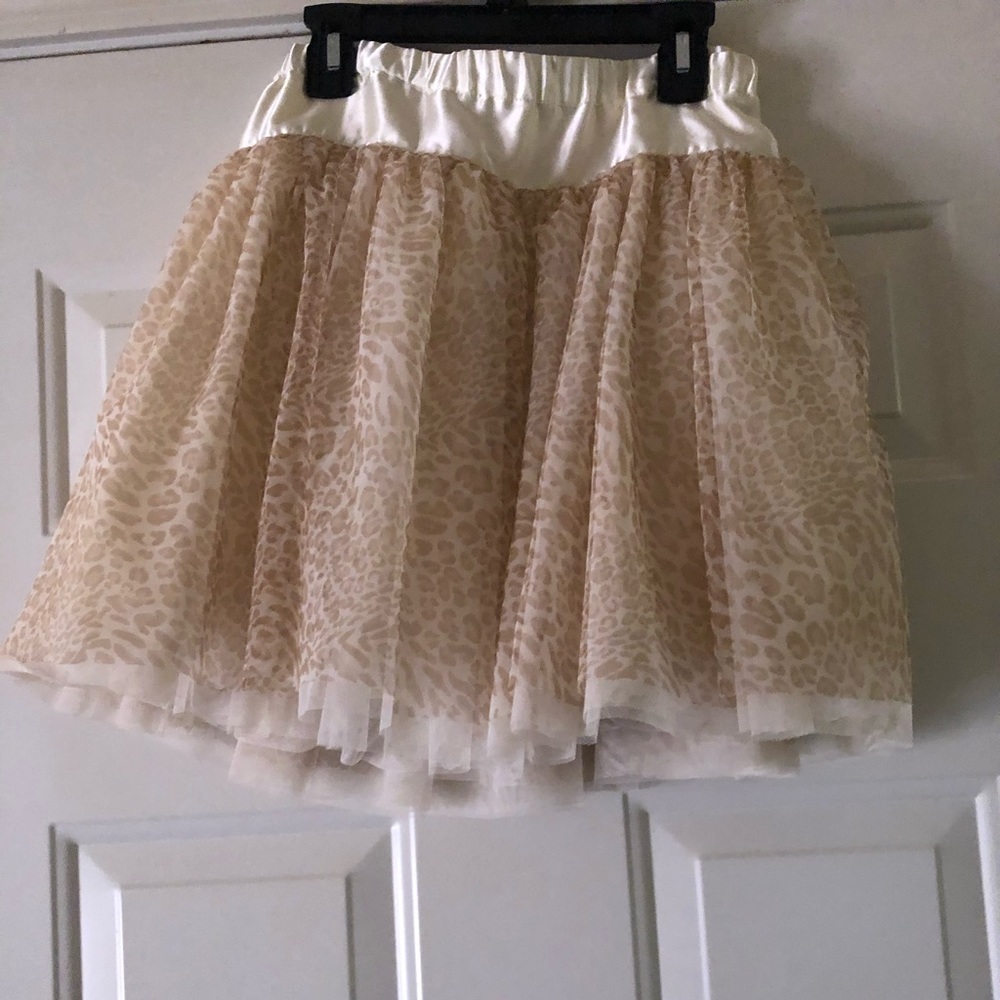 Justice Cheetah print tutu
